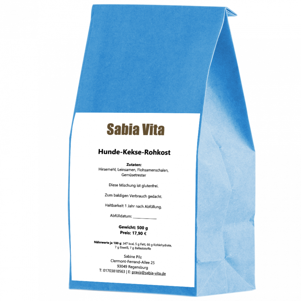 Produktfoto blaue Tüte